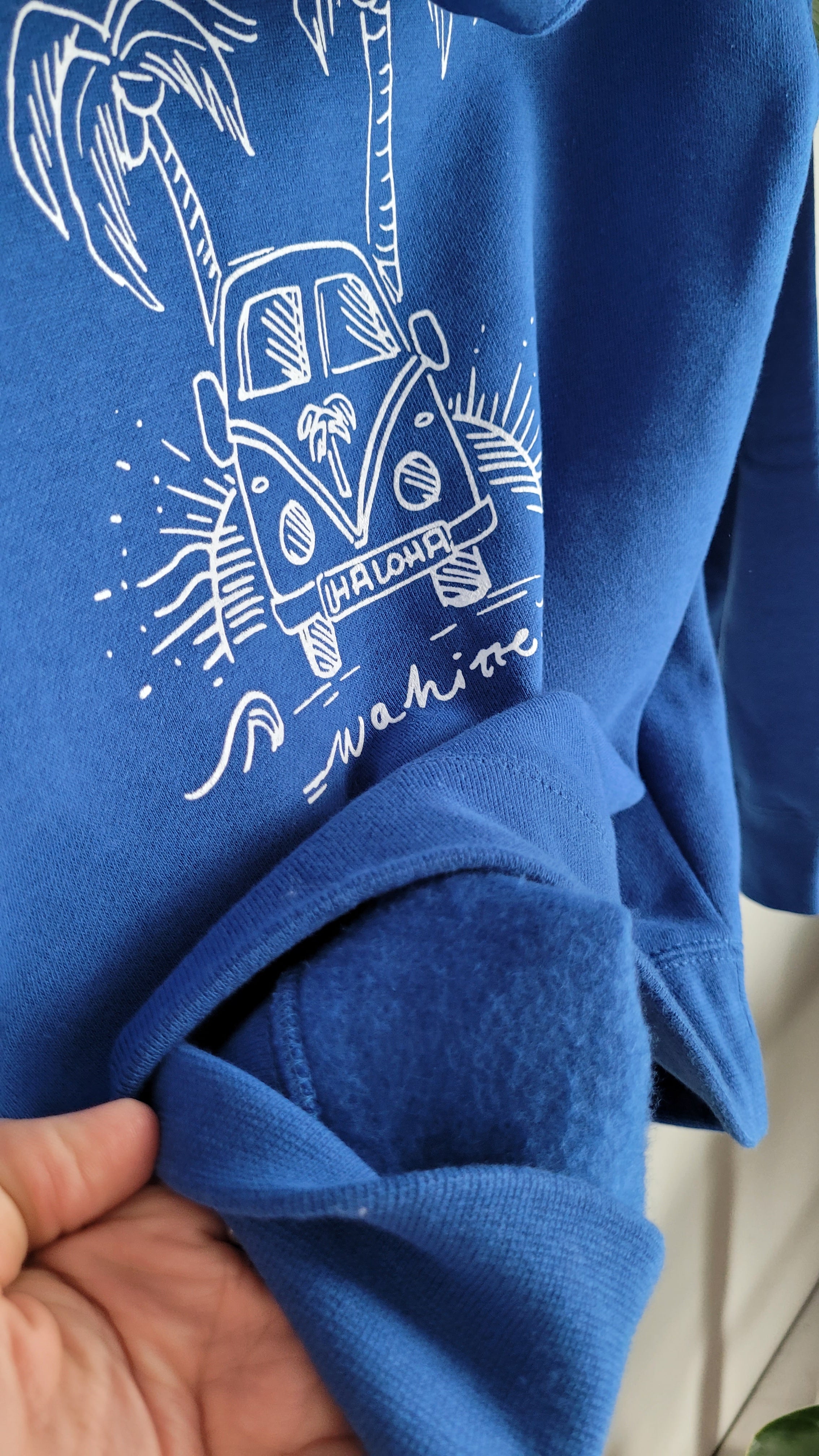 ENFANT/ADO : Hoodie zip molleton mince - ROADTRIP - 2 options couleurs