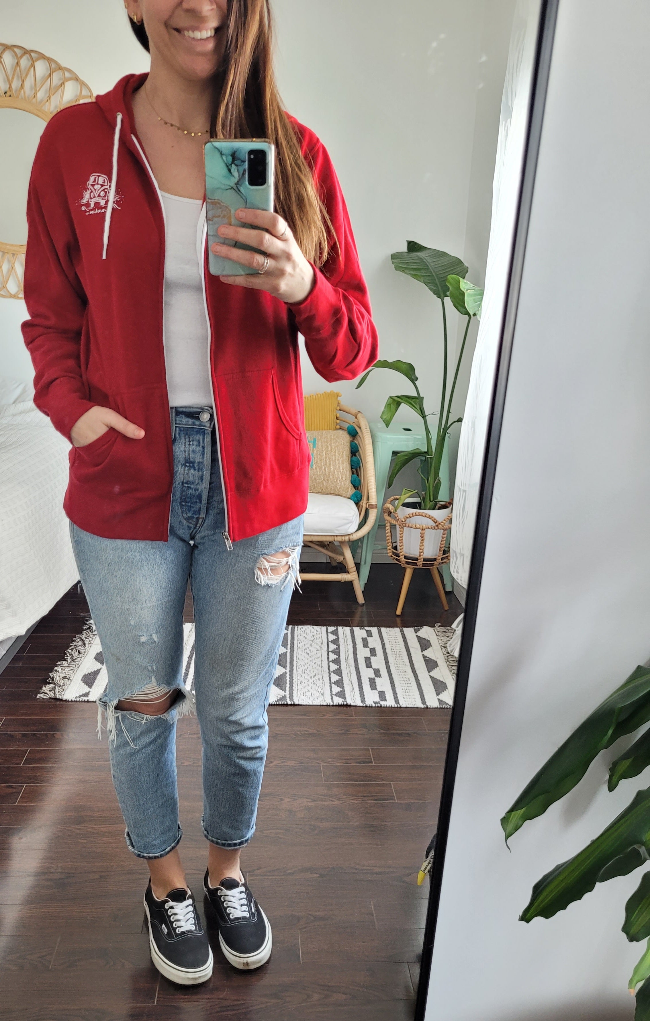 Hoodie zip femme - ROADTRIP - Lovin'vibe