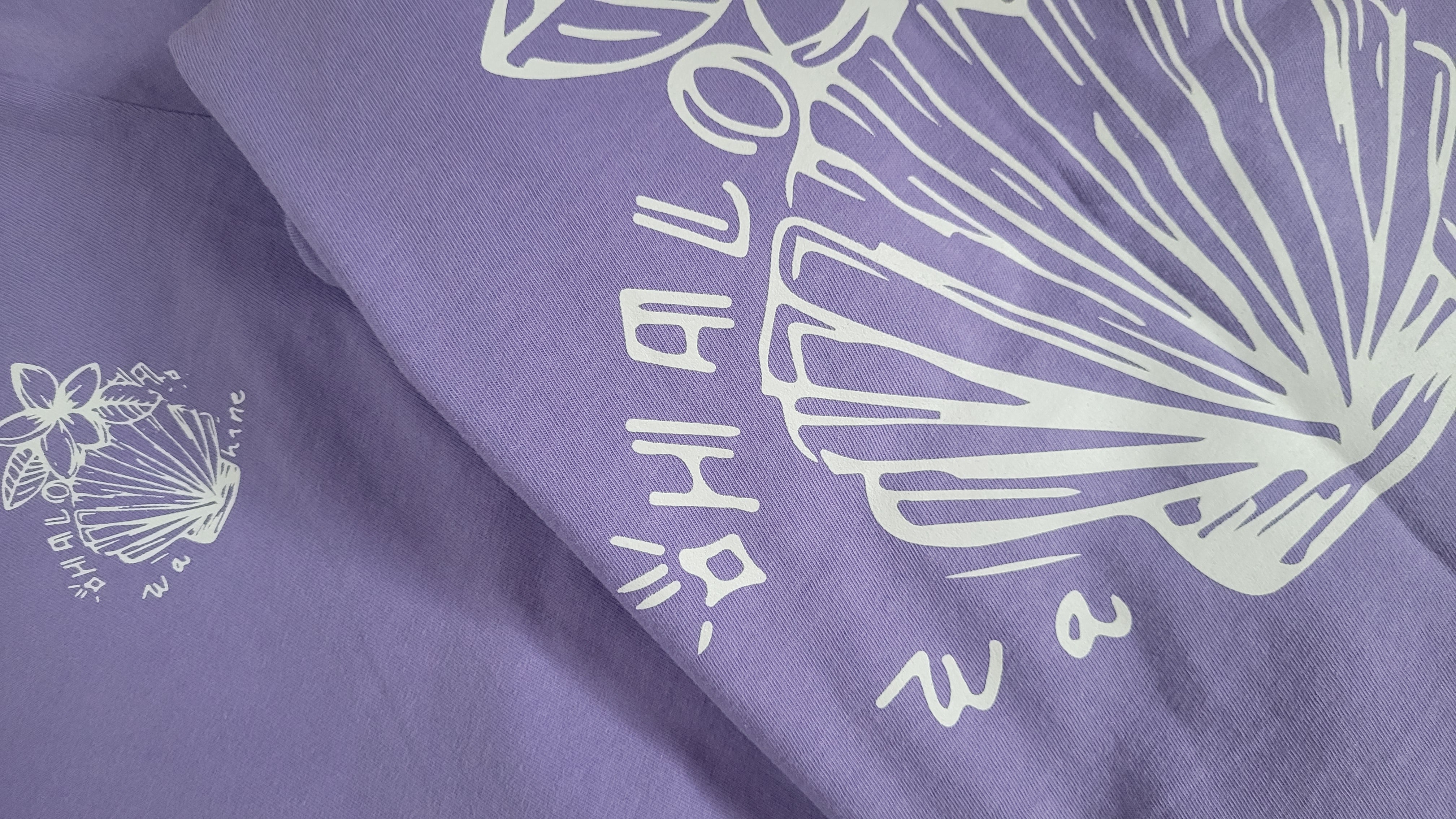 T-shirt unisexe SHELL - Lavande Maui