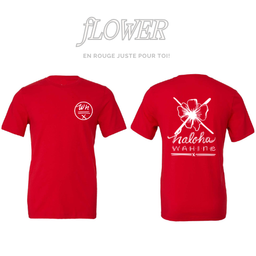 T-shirt unisexe FLOWER 🌺couleur au choix (PRÉCOMMANDE )