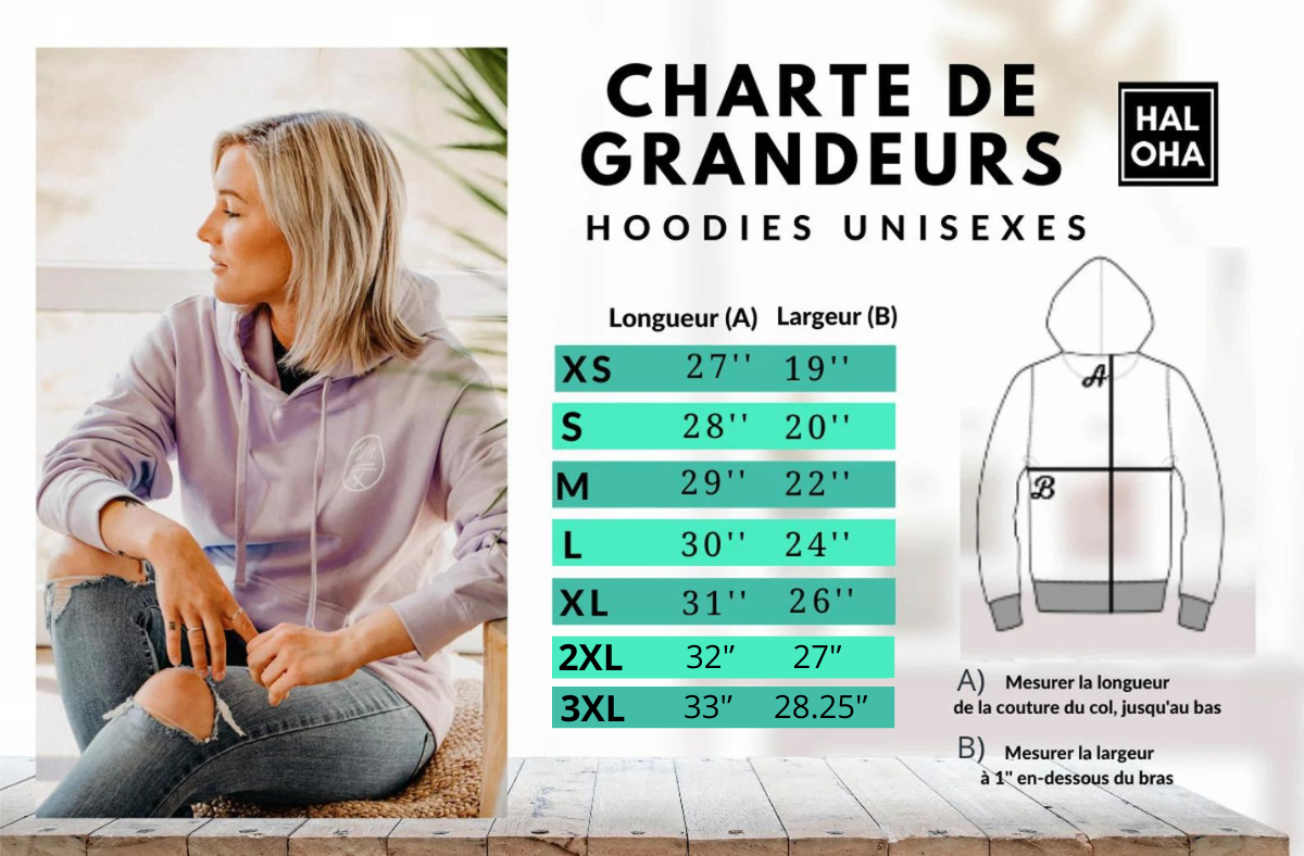 Hoodie unisexe FLOWER 🌺Couleur au choix (PRÉCOMMANDE)