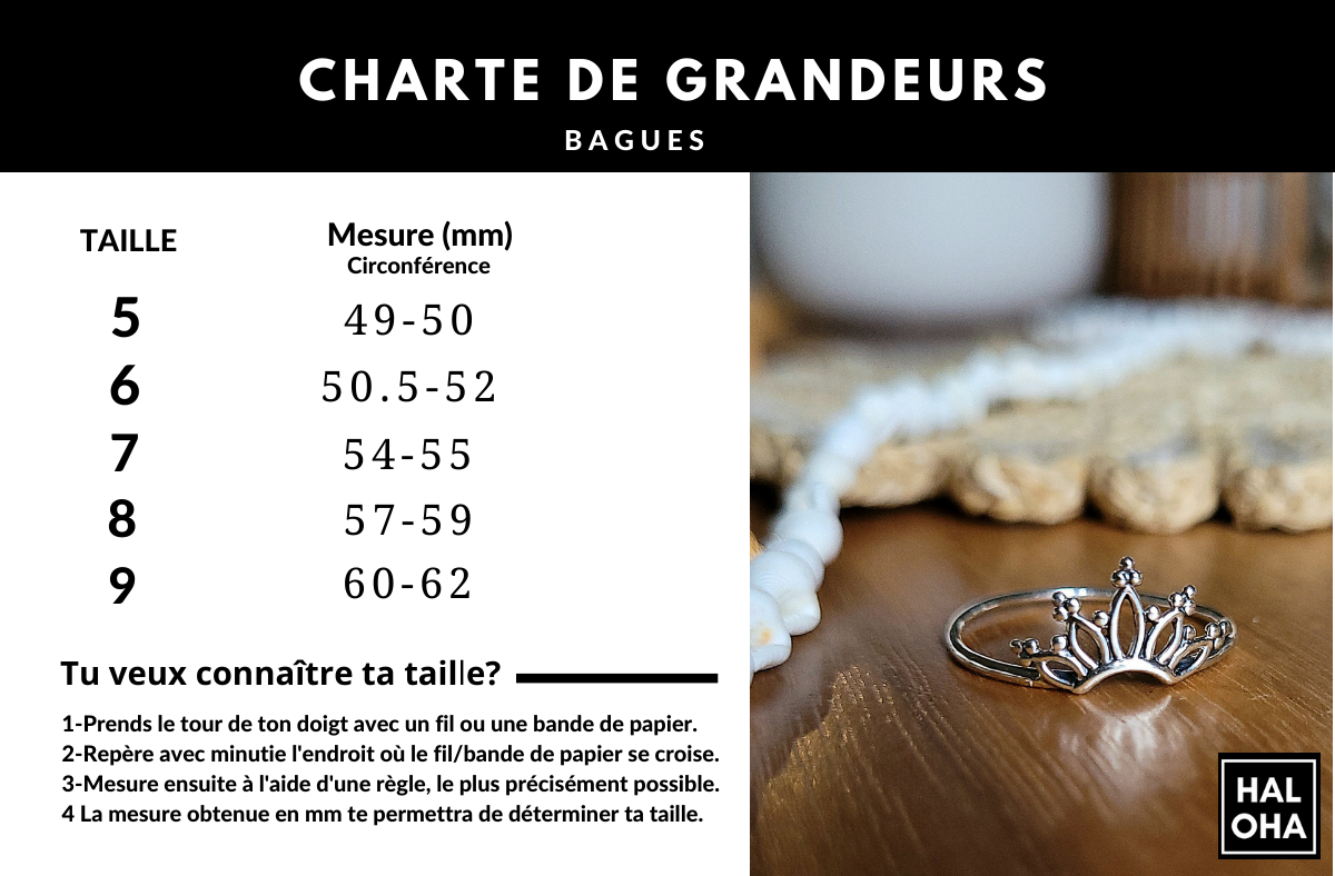 Bague NAMASTÉ en argent sterling