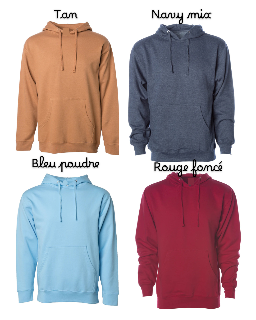Hoodie unisexe FLOWER 🌺Couleur au choix (PRÉCOMMANDE)
