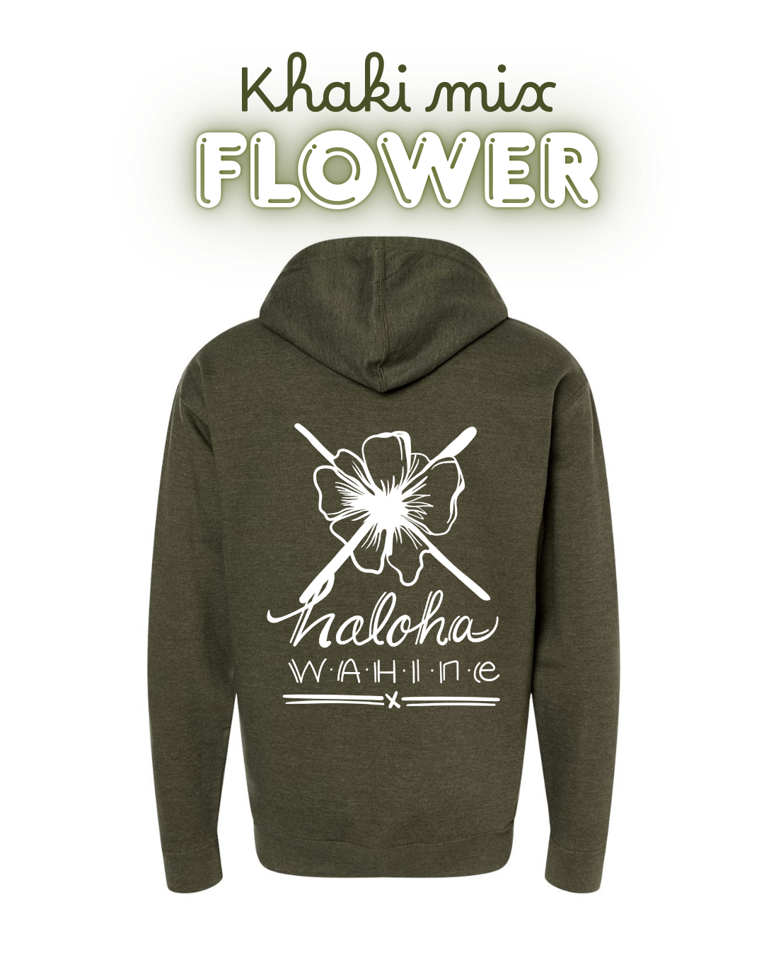 NOUVEAU - Hoodie ZIP unisexe standard FLOWER 🌺Couleur au choix (PRÉCOMMANDE)