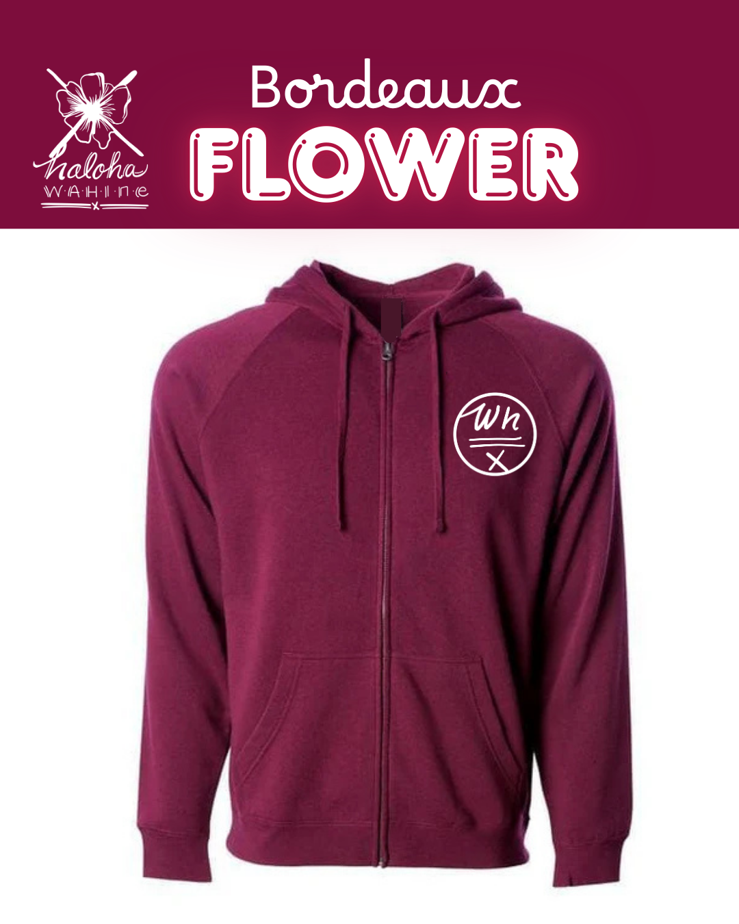 NOUVEAU - Hoodie ZIP unisexe CONFORT TOTAL🌺Couleur au choix (PRÉCOMMANDE)