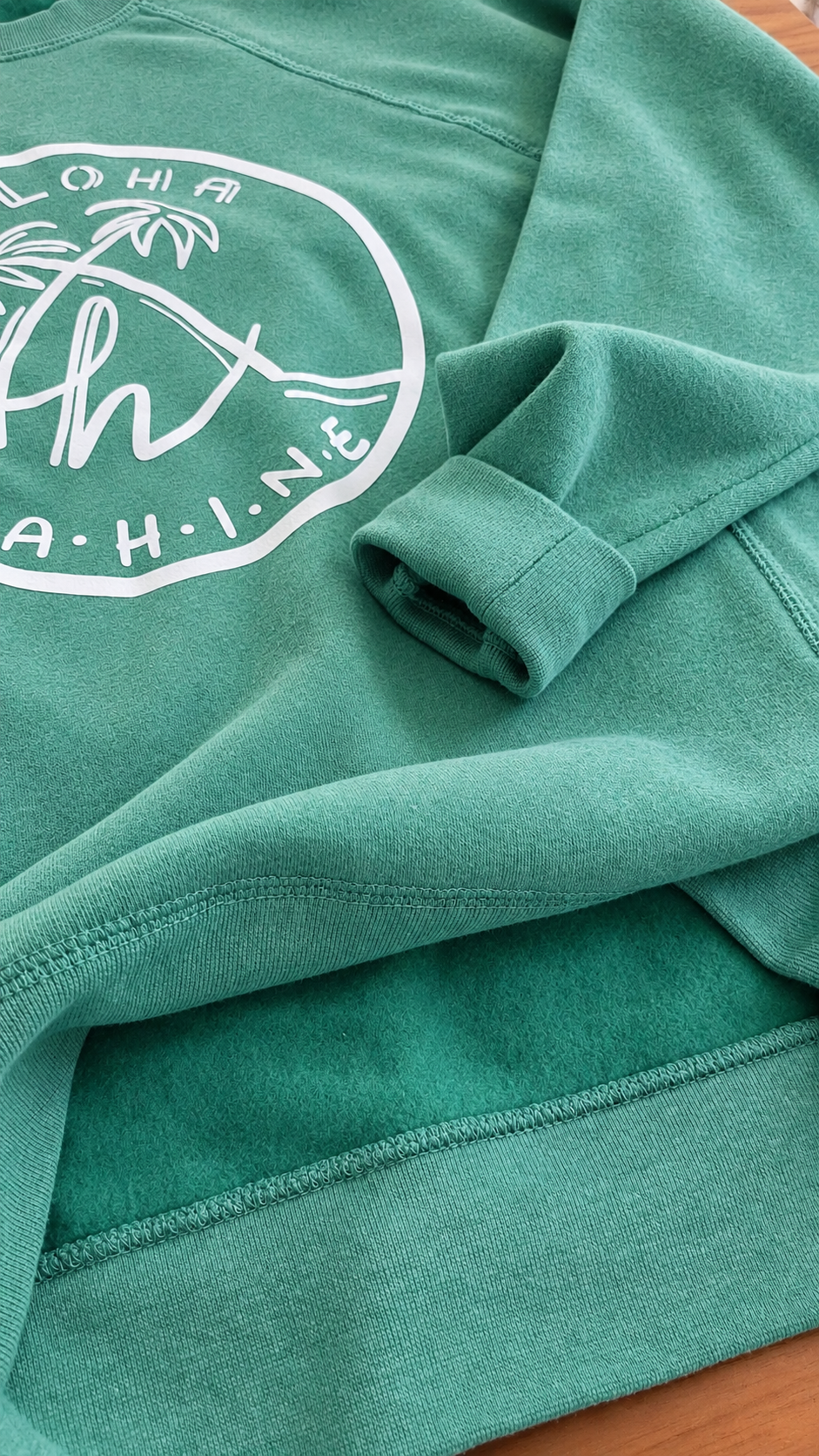 Crewneck unisexe ultra doux PALMS -  Mojito (avec fin molleton intérieur)