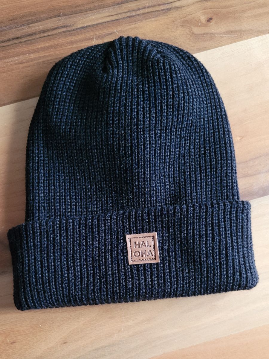 NEW-Tuque côtelée ajustée Haloha - Island night