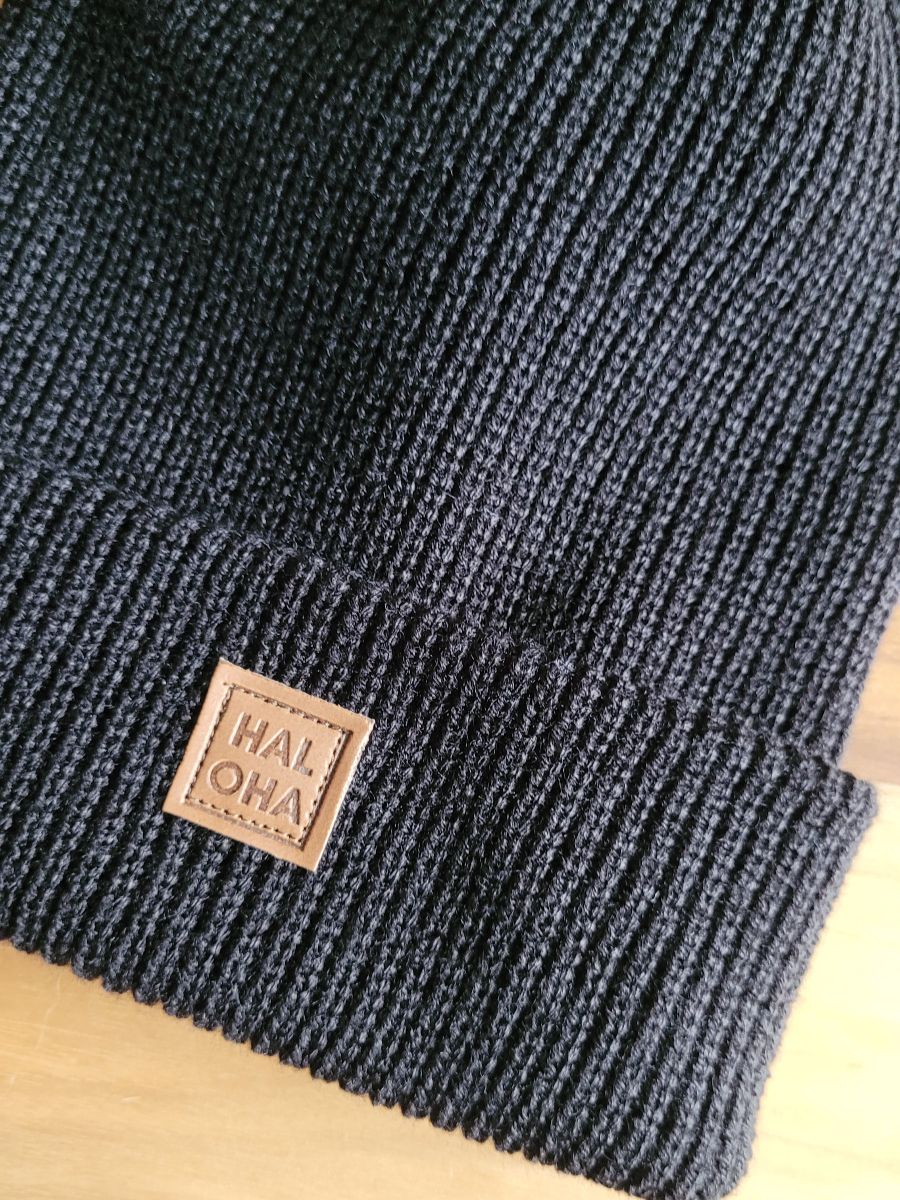 NEW-Tuque côtelée ajustée Haloha - Island night